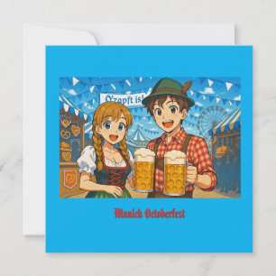 Dégustation de bière pendant l'Oktoberfest à Munic