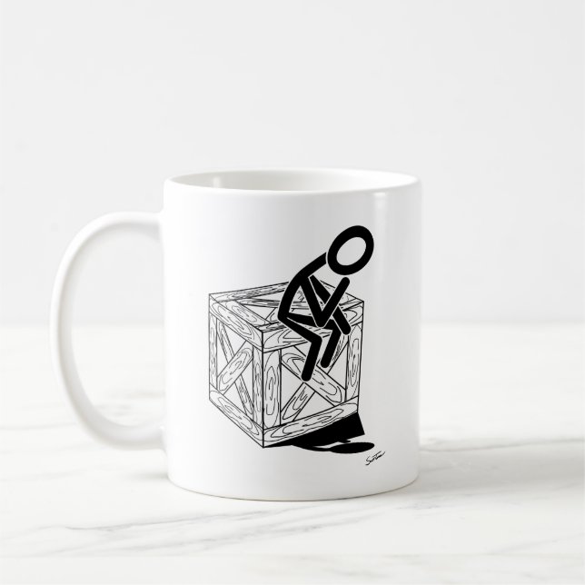 Dehors de la boîte de café Mug (Gauche)