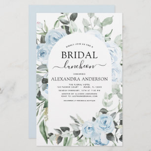 Déjeuner budget Dusty Blue Fête des mariées