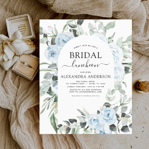 Déjeuner budget Dusty Blue Fête des mariées