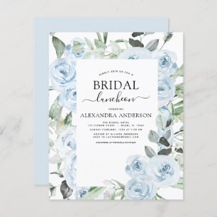 Déjeuner budget Dusty Blue Fête des mariées