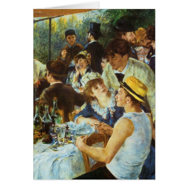 Déjeuner de la fête nautique par Pierre Renoir (Devant)