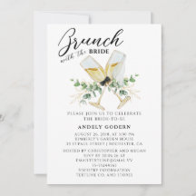 Déjeuner de Mariée sur Invitation
