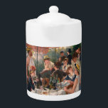 Déjeuner de plaisance - Renoir Painting<br><div class="desc">Peinture impressionniste de Renoir - Chefs-d'oeuvre classiques - Série de peinture impressionniste de Pierre-Auguste Renoir - Déjeuner de la fête nautique,  1880-1881</div>