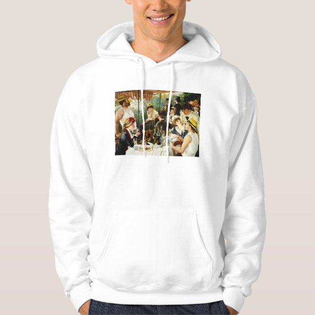 Déjeuner de Renoir du sweat - shirt à capuche de (Devant)