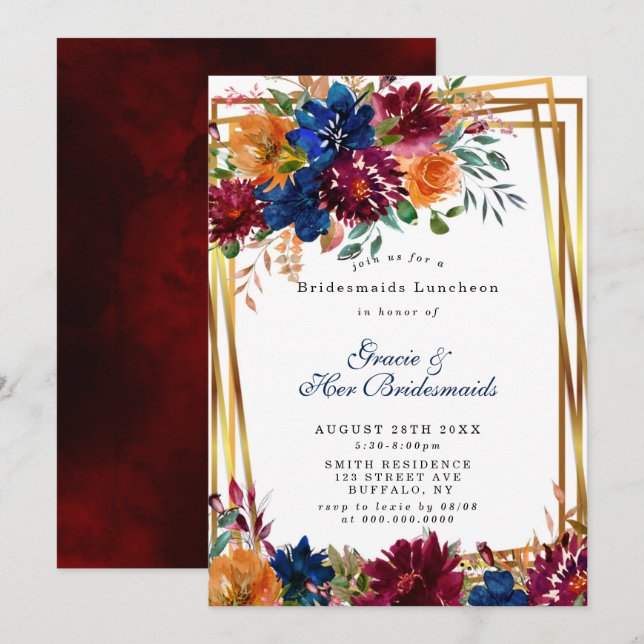 Déjeuner des servantes de la Marine Marsala Orange (Devant / Derrière)