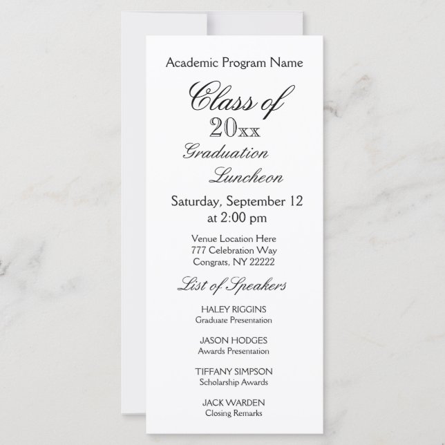 Déjeuner d'études Typographie simple (Devant)