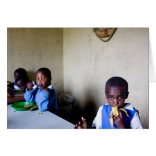 Déjeuner, orphelinat de Saidia