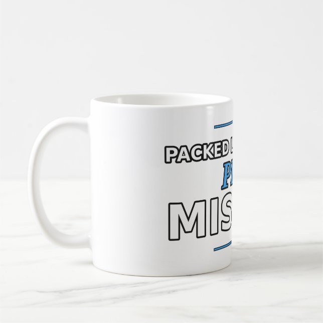 Déjeuner préparé, équipement de sport manquant Mug (Gauche)