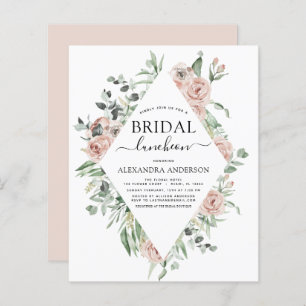 Déjeuner sur la Fête des mariées rose Dusty Budget