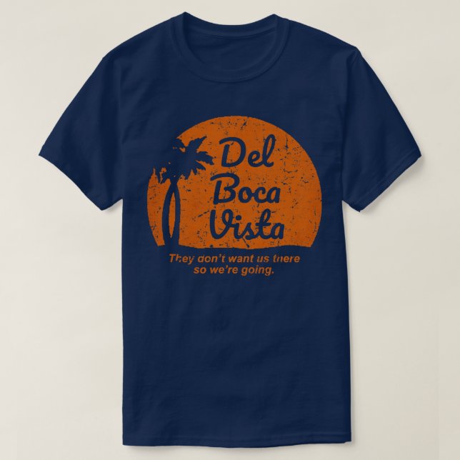 Del Boca Vista Vintage TShirt (Design devant)