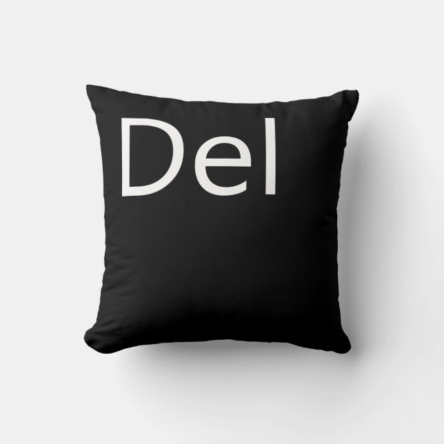 DEL - ctrl alt del coussin pour sofa-cussion (Recto)