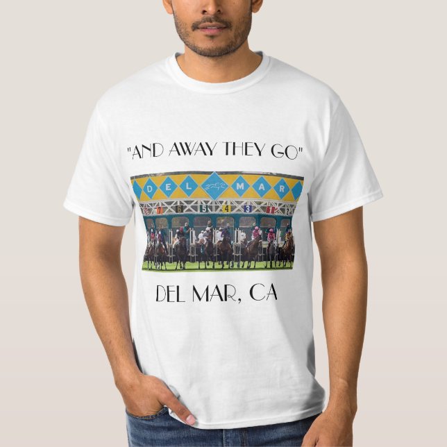 DEL MAR RACETRACK T-SHIRT (Devant)