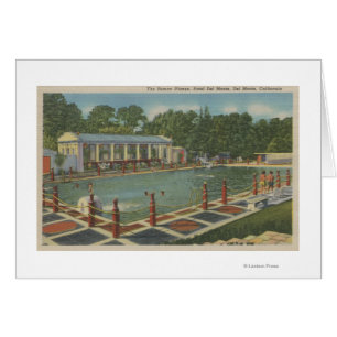 Del Monte, CA - le plongeon romain à l'hôtel