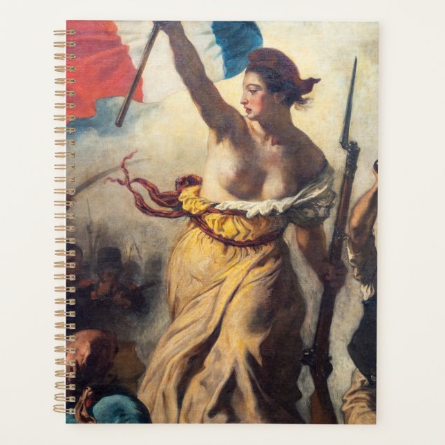 Delacroix - La Liberté guidant le peuple Gros plan (Devant)