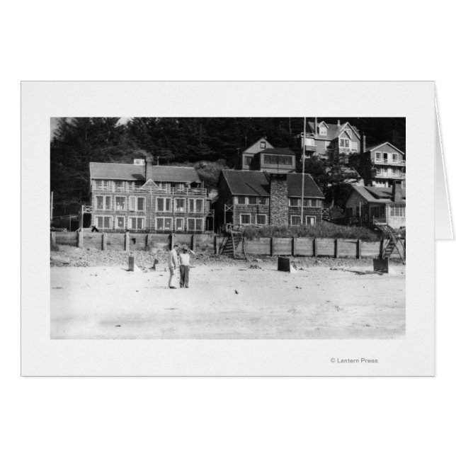 DeLake, Oregon Vue sur Canyon Drive Apts. (Devant horizontal)