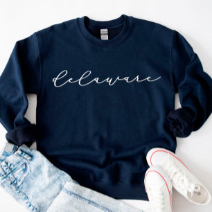 Delaware Script State Sweatshirt