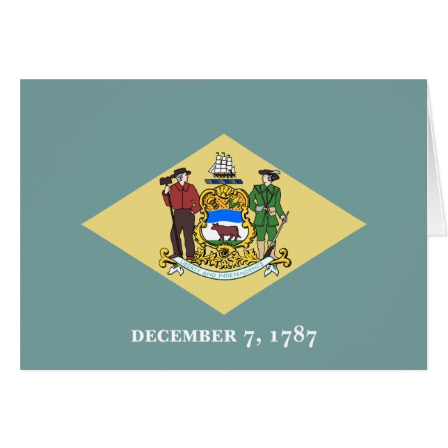 Delaware State Flag (Devant horizontal)