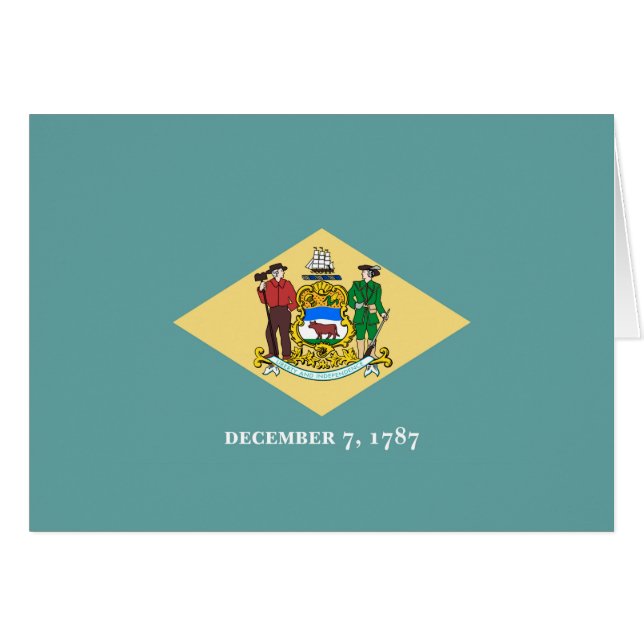 Delaware State Flag Design (Devant horizontal)