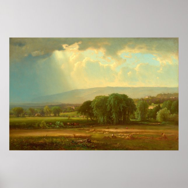 Delaware Valley - Poster d'art de George Inness (Devant)