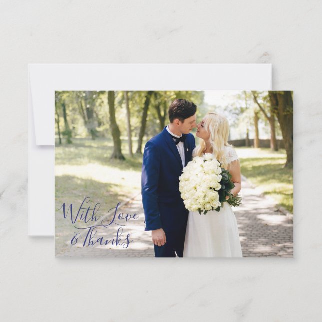 Delfts Blauw | Delft Blue Merci photo simple (Devant)