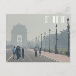 Delhi, Inde, Carte postale