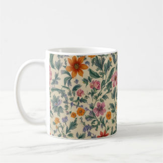 Délicat Mug Fleur Féminine