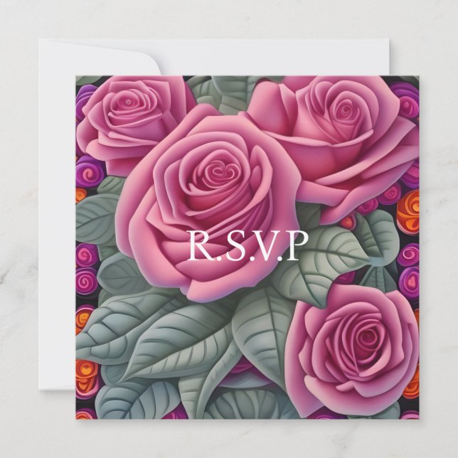 Délicat Pastel Mariage rose (Devant)