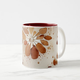 Delicate Watercolor Floral Coffee Mug