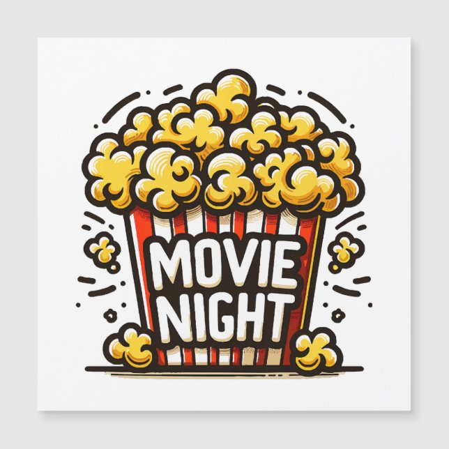 Délice de soirée cinéma Popcorn ludique (Devant)