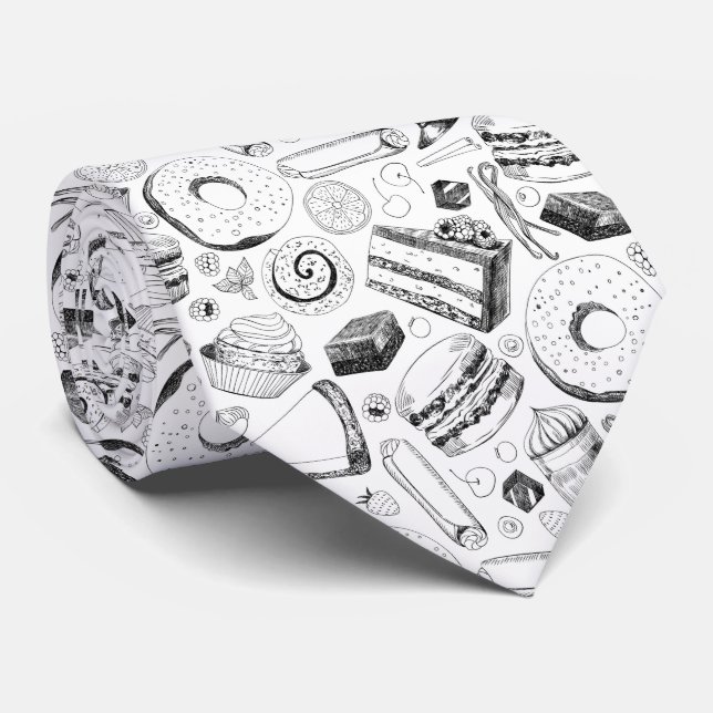 Délicieux cravate motif (Roulé)