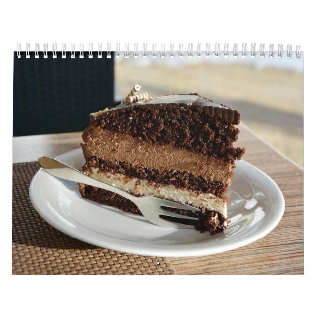 Délicieux gâteau coloré Calendrier (Protection)