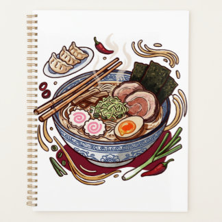 Délicieux ramen japonais et raviolis gyoza.