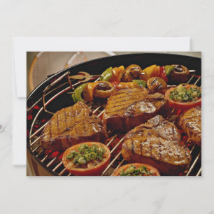 Délicieux steaks de T-bone grillés