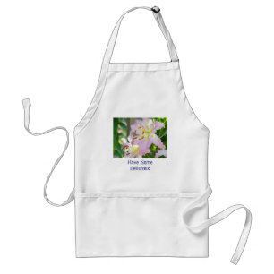 Délicieux ! tablier Fleurs de Lys Rose Jardin Flor