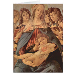 Della Melagrana de Madonna par Botticelli