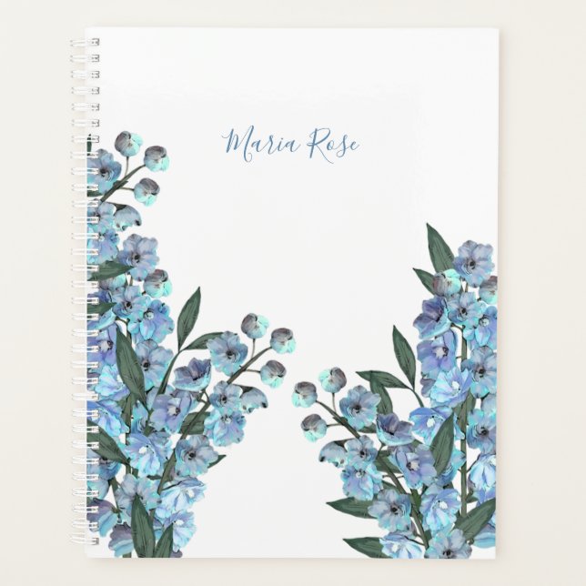 Delphinium bleu (Devant)