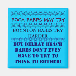 Delray Beach Floride Magnet