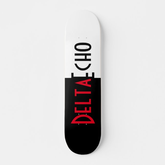 Delta, Echo Skateboard (Devant)