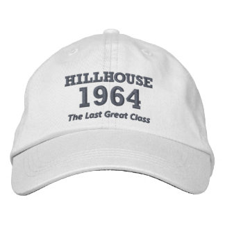 Deluxe Hillhouse '64 casquette avec texte brodé