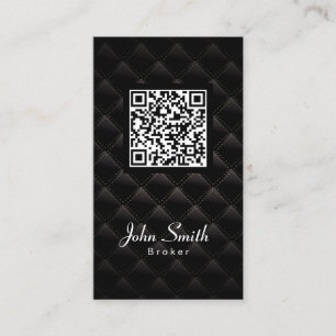 Deluxe QR Code Carte de visite courtier immobilier