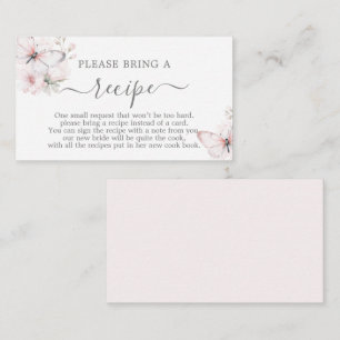 Demande de carte de Fête des mariées de papillons