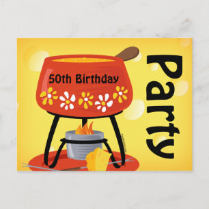 Demande de carte postale Fondue au fromage