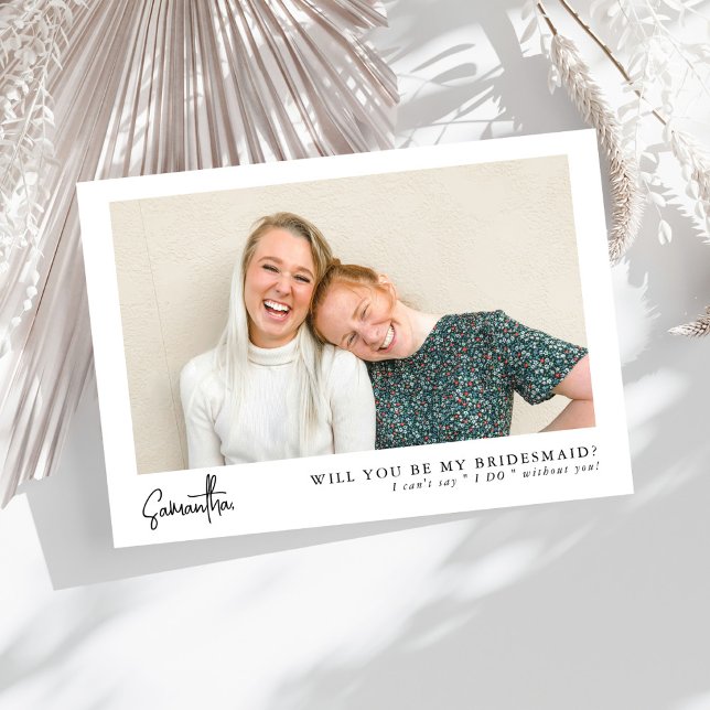 Demande de Demoiselle d'Honneur de Mariage Chic Mi (Créateur téléchargé)