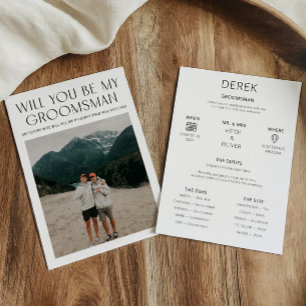 Demande de proposition de photo minimale Carte d'i