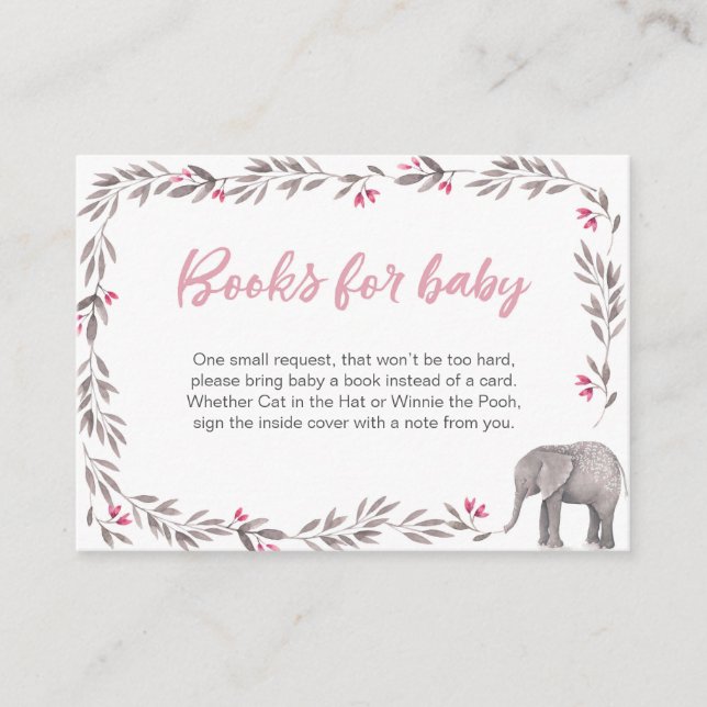 Demande de réservation | Baby shower Invitation -  (Devant)