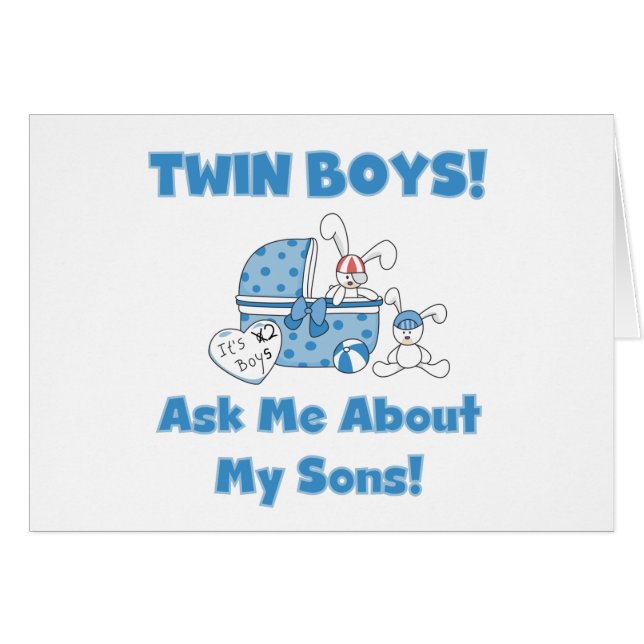 Demander à propos de My Twin Sons Tshirts et cadea (Devant horizontal)