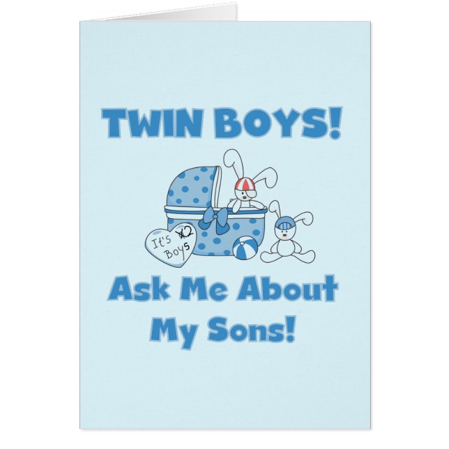 Demander à propos de My Twin Sons Tshirts et cadea (Devant)