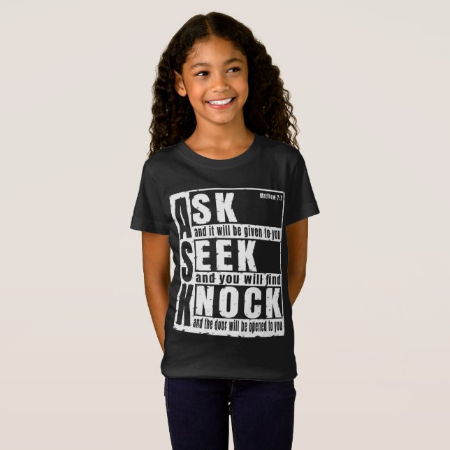 demander chercher frapper T-Shirt (Devant entier)