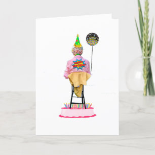 Demander un recomptage Carte d'anniversaire person